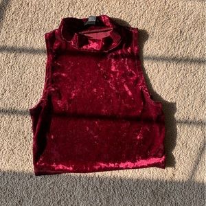 Forever 21 Velvet Shirt